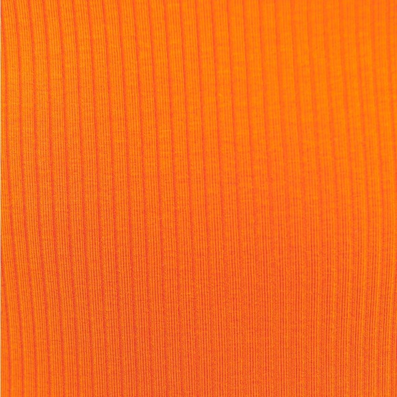 Reformation Lilou Knit Dress in Citrus/Ochre size L - Picture 13 of 16